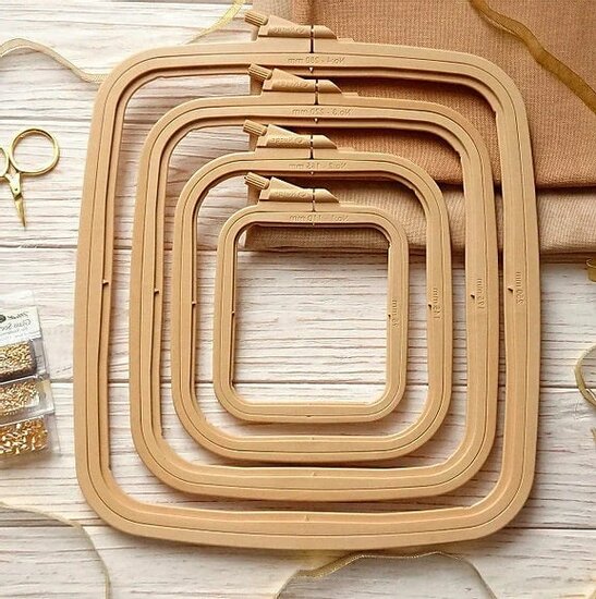 Nurge Square Plastic Hoops