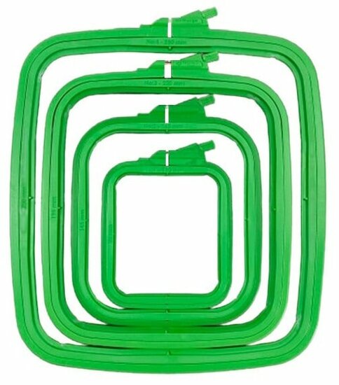 Nurge Square Plastic Hoops