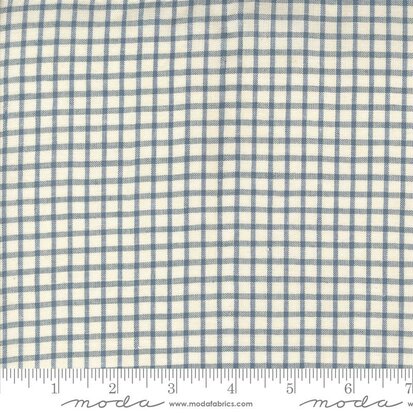 French General Woven Ginghams Woad Pearl 1/4" 12223-20