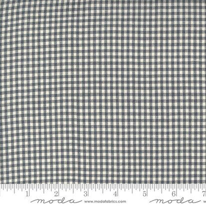 French General Woven Ginghams Indigo Pearl 3/16" 12223-24