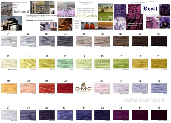 DMC Color chart