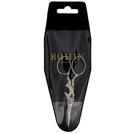 Borduur schaar - RABBIT SILVER 9cm, BOHIN