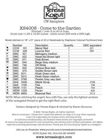 Come to the Garden - Teresa Kogut
