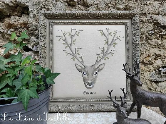 Cerf g&eacute;n&eacute;alogique&quot;
