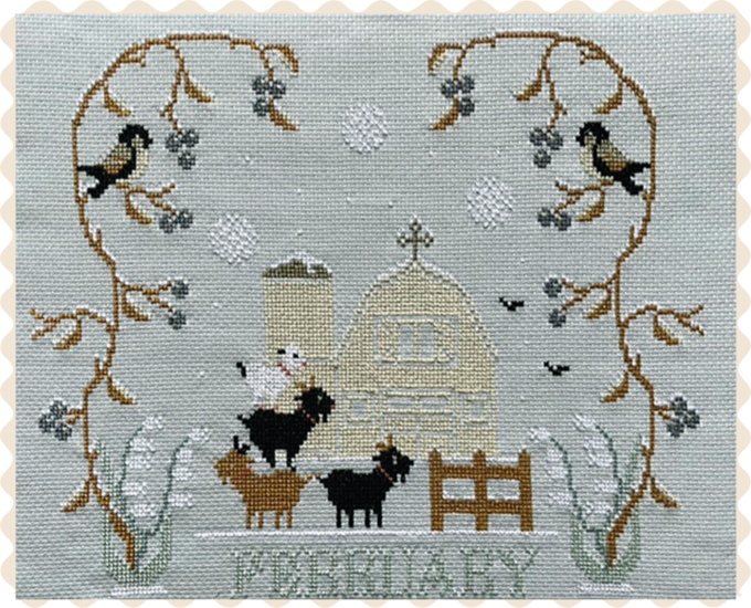 Barn Calendar : February