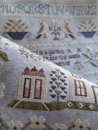 Like a cherry blossom - PDF - Stitches Through The Years