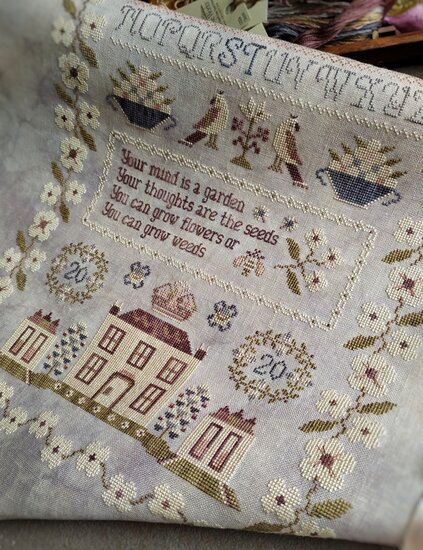 Like a cherry blossom - PDF - Stitches Through The Years