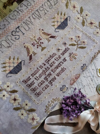 Like a cherry blossom - PDF - Stitches Through The Years