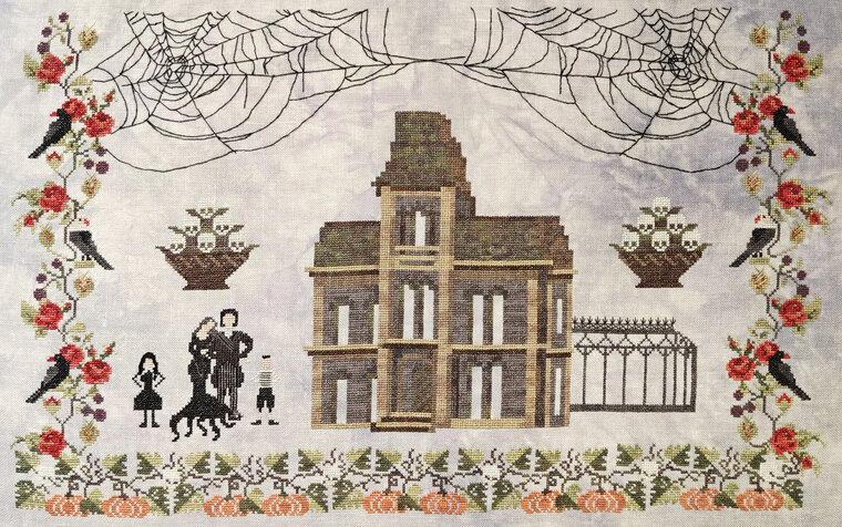 Family on Cemetery Lane - Far Away Designs 