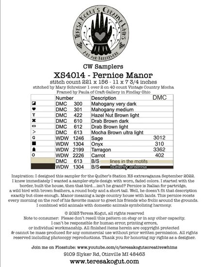 Pernice Manor - Teresa Kogut