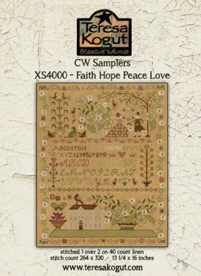 Faith Hope Peace Love - Teresa Kogut