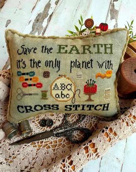 CROSS STITCH - Save The Earth Series