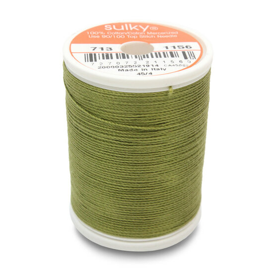 Sulky Cotton 12 King - 1156 Lt. Army Green