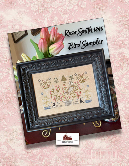 Rosa Smith 1840 Bird Sampler