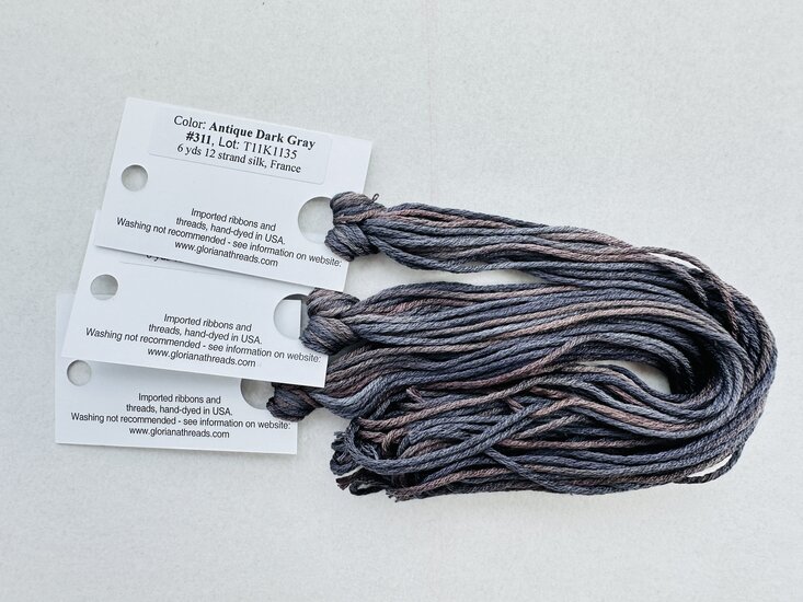 Antique Dark Gray Gloriana 311