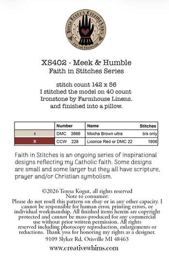 Meek &amp; Humble garen