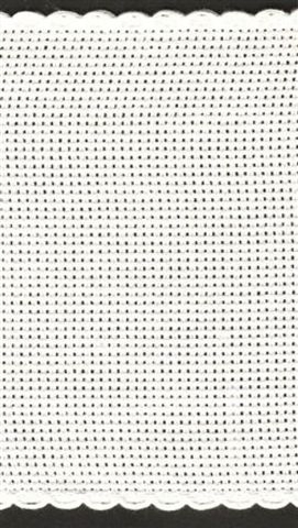 19,5 cm Aidaband Zweigart white