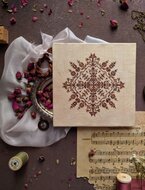 Lace and Caramel - PDF - Stitches Through The Years