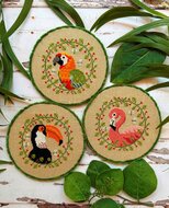TROPICAL BIRDS TRIO