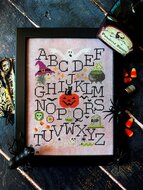 HALLOWEEN ALPHABET SAMPLER