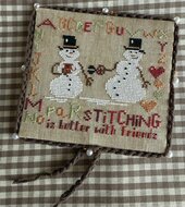 Stitching snowmen