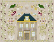 Digitaal patroon Big House Anno 1826