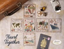 Travel Together - 6 Vacation and Friends - Jeannette Douglas Designs