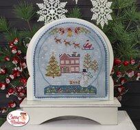Wooden Snow Globe Backer - Cherry Blossoms