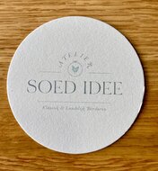 Round cardboard circles 10.2 cm &ndash; set of 2 (for pin drum)