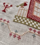 LINEN 36 ct Platinum 60 x 70 cm &ndash; SUMMER SAL 2026