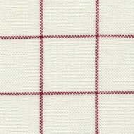 Zweigart Belfast Carr&eacute; Wit/Rood