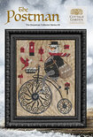 Snowman Collector 4 - The Postman- Cottage Garden Samplings