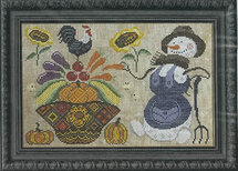 Snowman Collector 8 - The Farmer- Cottage Garden Samplings