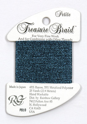 Petite Treasure Braid Navy PB18