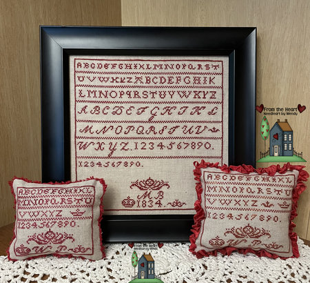 M B 1834 - From the Heart NeedleArt