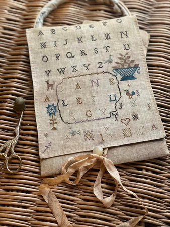Jane Lefurgy Thread & Hoop Sewing Bag - Stacy Nash