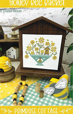 Honey Bee Basket - Primrose Cottage Stitches