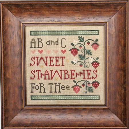 Sweet Strawberries - Heart in Hand Needleart