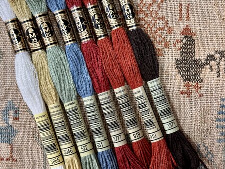 DMC Thread Set – Black Rooster 1811