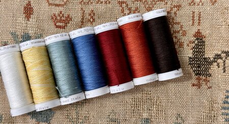 Sulky12 Thread Set – Black Rooster 1811