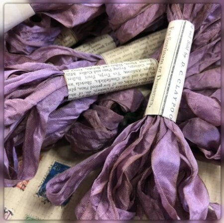 Aged Ribbon - Orchid