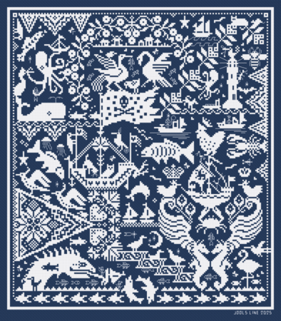 クラフト・布製品 long dog samplers Quiltz - Long Dog Samplers