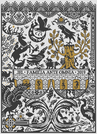 The Raven Quatrain - Long Dog Samplers