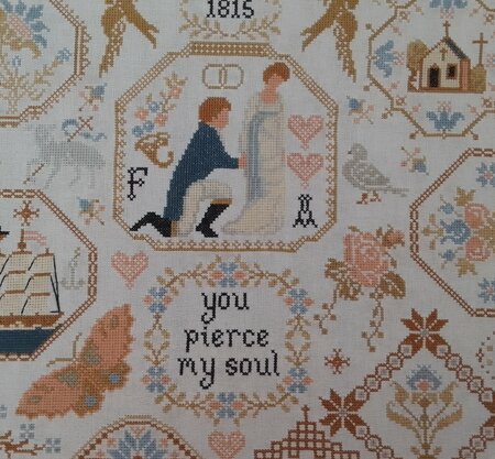 Jane Austen Literature Series -Persuasion Quaker - Twin Peak Primitives