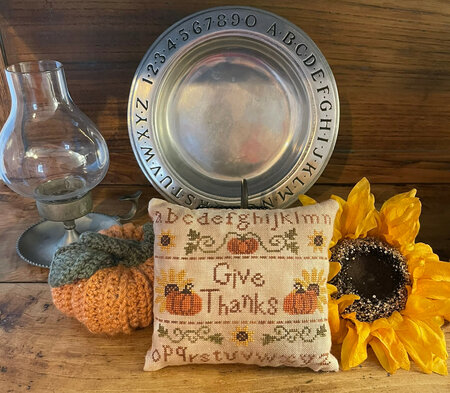 Give Thanks Sampler pillow - Mani di Donna