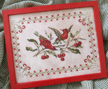 Up in the Cherry Boughs - Mojo Stitches