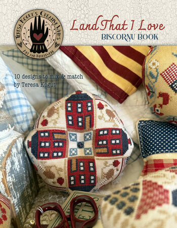 Land That I Love Biscornu Book - Teresa Kogut