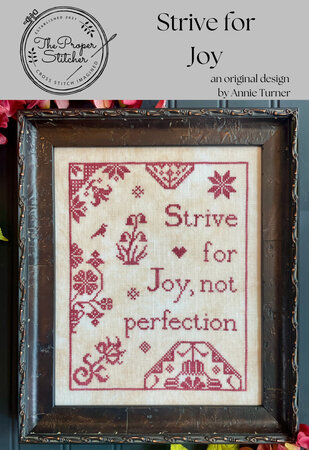Strive for Joy - The Proper Stitcher