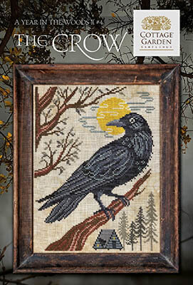 A year in the Woods II serie - 4 - Crow -  Cottage Garden Samplings
