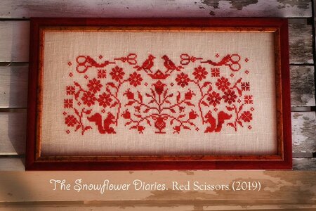Red Scissors - The Snowflower Diaries